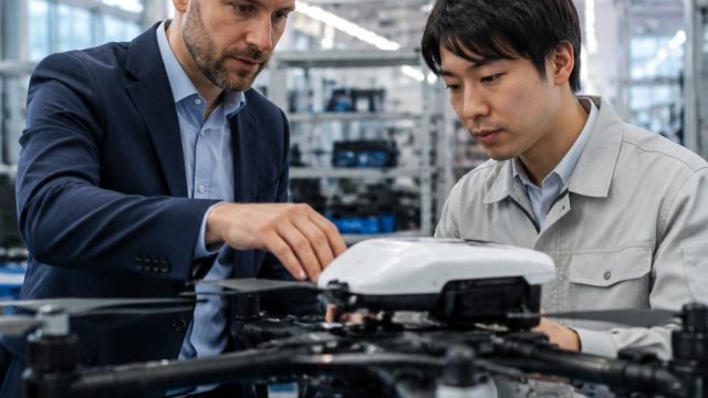 European Startup Expands Drone Manufacturing to Japan for Asian Market